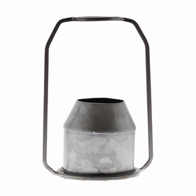 Napa Vase, Metal & Zinc - Round - Zinc Vase,Ceramic Vase