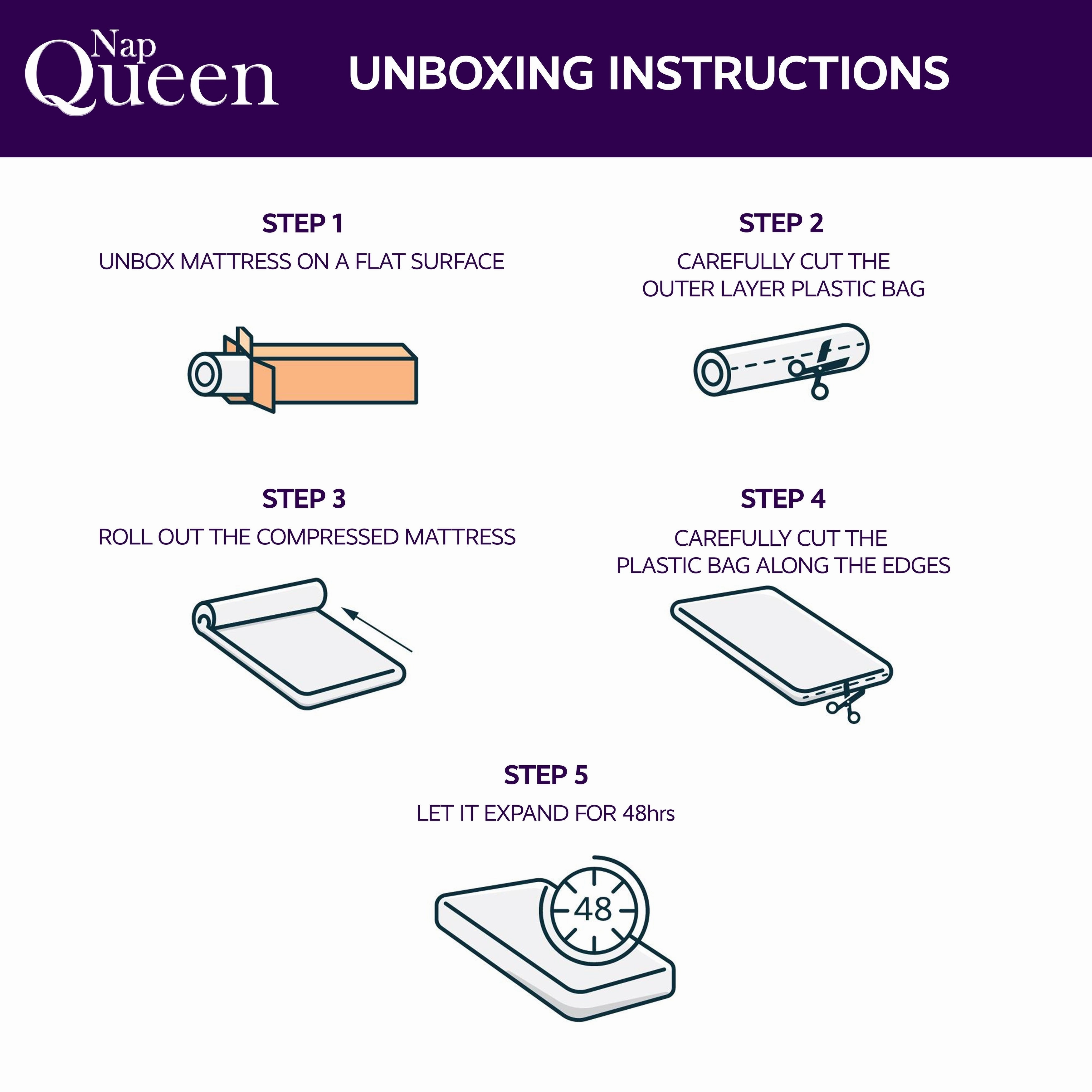 NapQueen Ventilated Green Tea Memory Foam Mattress Topper