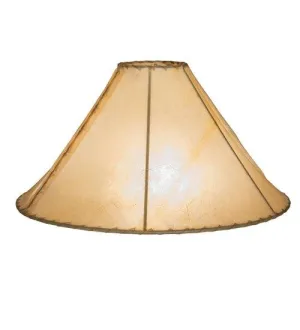 Natural Rawhide Lamp Shade 24" mattress topper, bed base