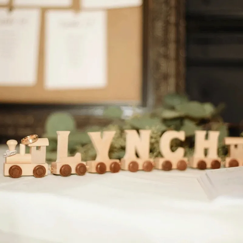 Natural Wooden Letter W, Natural