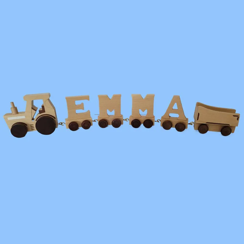 Natural Wooden Letter W, Natural