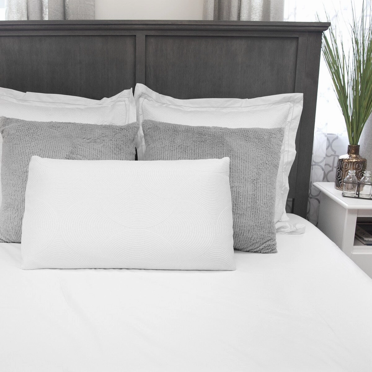Natural Talalay Latex Standard/Queen Bed Pillow by EcoPEDIC