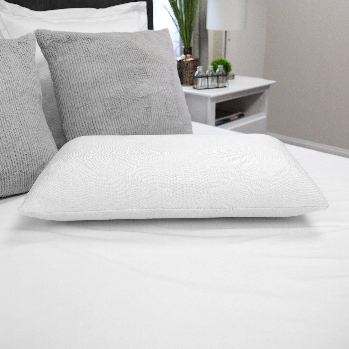 Natural Talalay Latex Standard/Queen Bed Pillow by EcoPEDIC