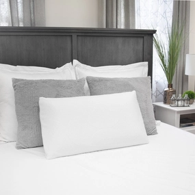 Natural Talalay Latex Standard/Queen Bed Pillow by EcoPEDIC pillows,bed pillow,sleeping cushion