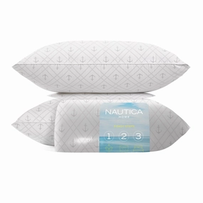 Nautica Home Sleep Max Anchor Pillow - White pillows,bed pillow,sleeping cushion