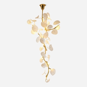 Nebula Petal Chandelier chandelier,ceiling light,decorative lighting