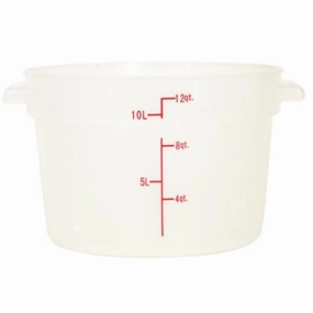 Nella 12 Qt Round Food Storage Container, Translucent Figurines,Home Decor Statues