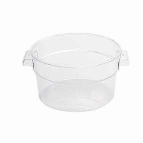 Nella 2 Qt Round Food Storage Container, Translucent Figurines,Home Decor Statues