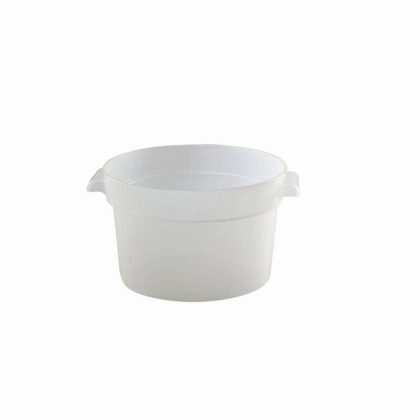 Nella 2 Qt Round Food Storage Container, White Figurines,Home Decor Statues