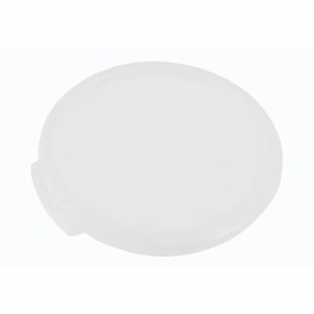 Nella Round Food Storage Cover for 1 Qt Containers, White Figurines,Home Decor Statues