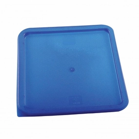 Nella Square Food Storage Cover for 12, 18, & 22 Qt Containers, Blue Figurines,Home Decor Statues