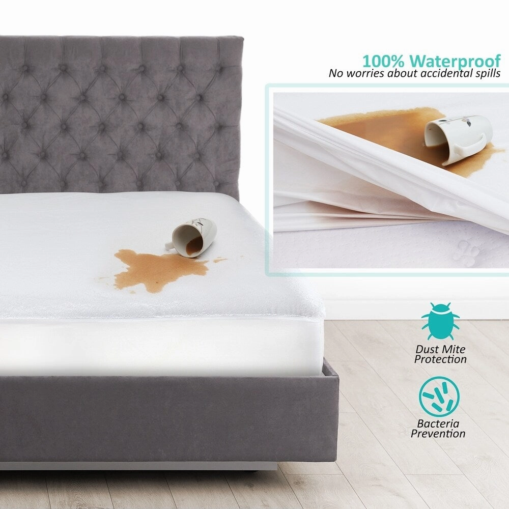 Nestl Hypoallergenic Waterproof Mattress Protector