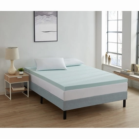 Nestl Mattress Topper - Gel Infused Ventilated Design Memory Foam Mattress Pad mattress pads,mattress topper,bed protection