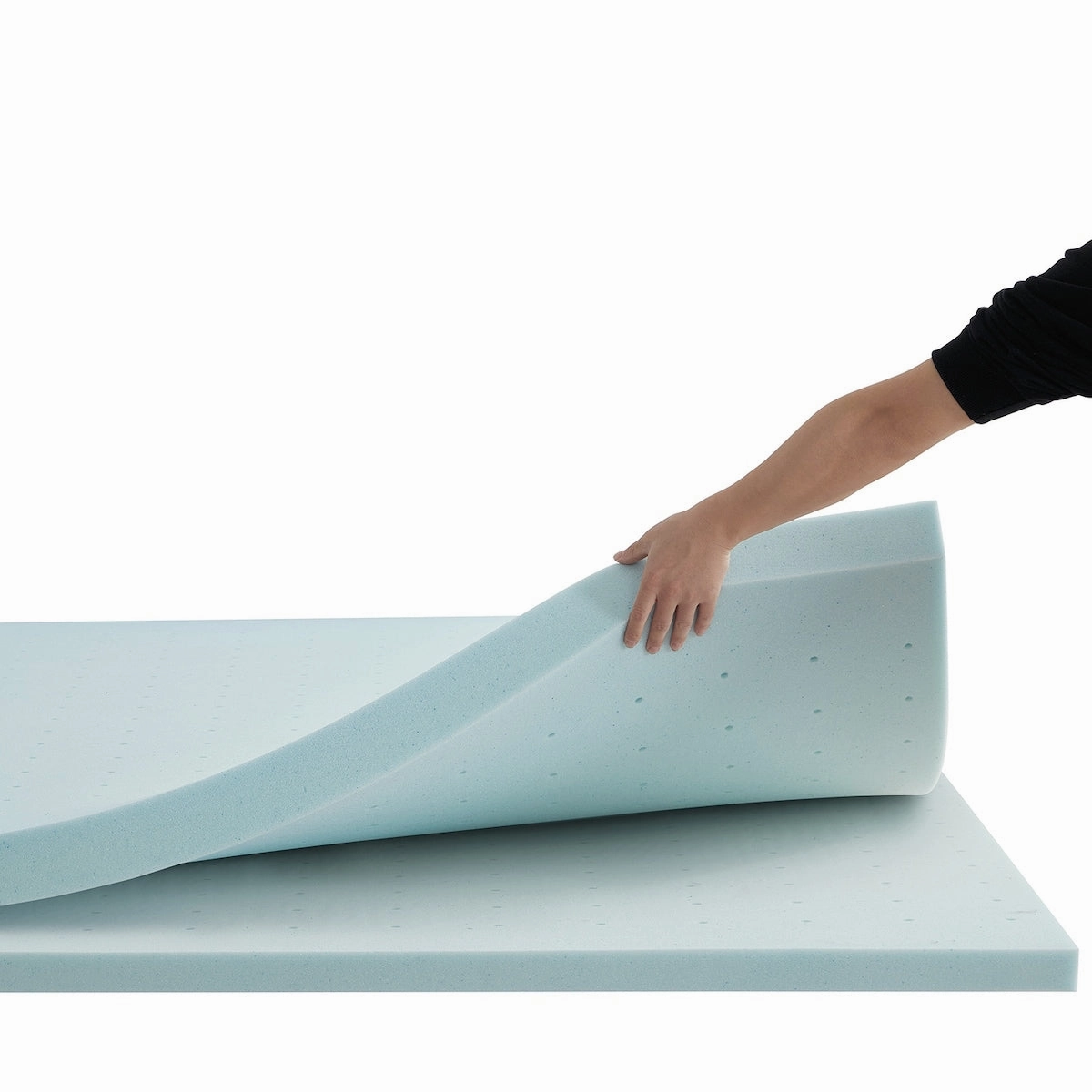 Nestl Mattress Topper - Gel Infused Ventilated Design Memory Foam Mattress Pad