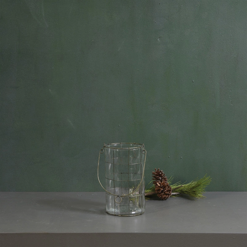 Nils Lantern, Glass - Lrg
