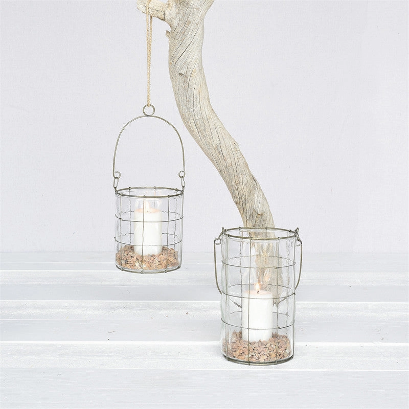 Nils Lantern, Glass - Lrg