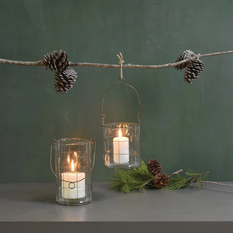 Nils Lantern, Glass - Lrg