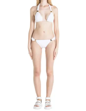 Nina Classic Brief Bikini Bottom In White