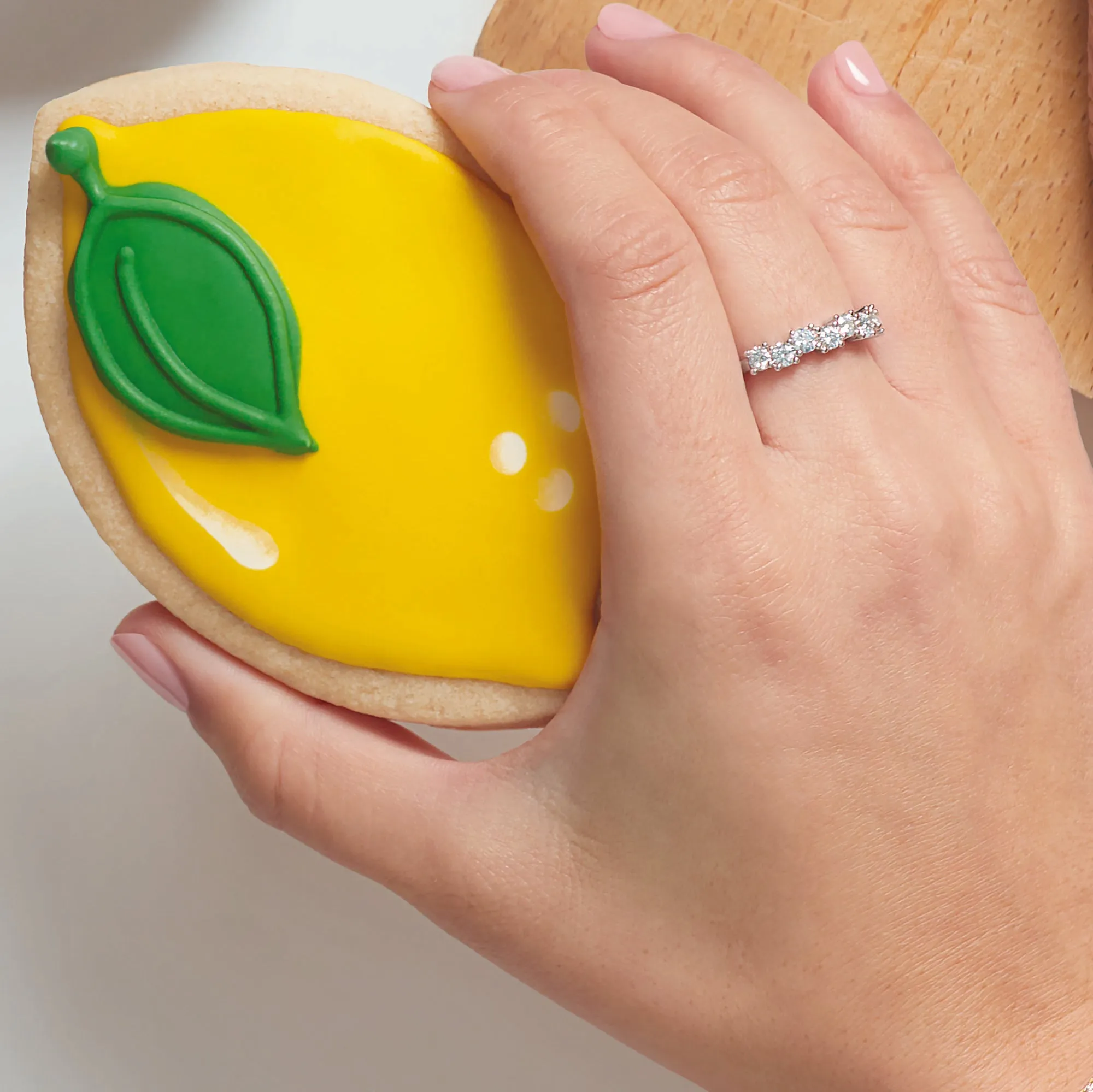 Nine Stone Round Diamond Anniversary Band