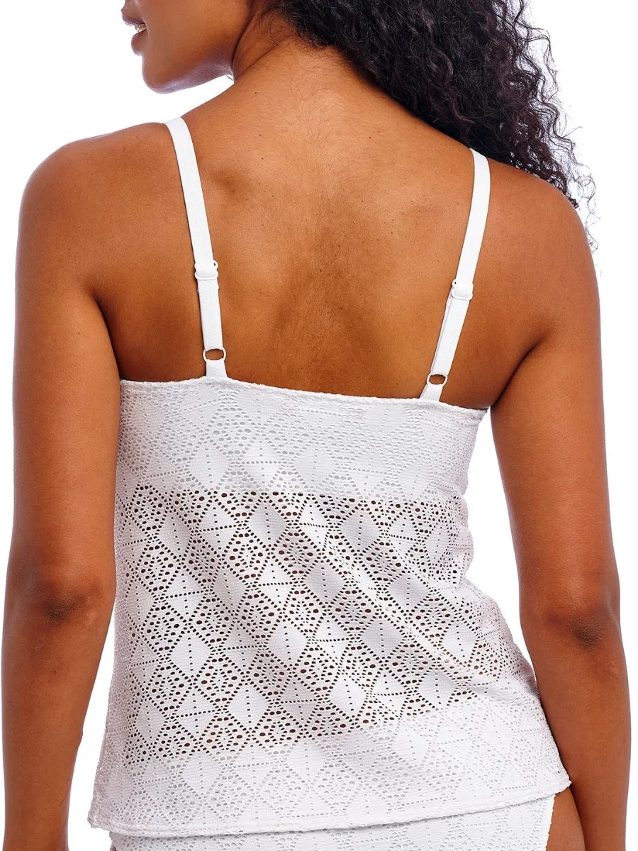 Nomad Nights Tankini Top - White