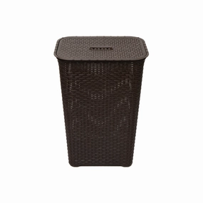 Nu Ware Rattan Hipster Laundry Linen Bin Basket 50L fabric hamper,portable laundry bin,laundry storage