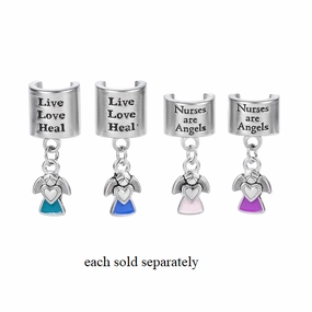 Nurses Are Angels Stethoscope Token Charm Decorative Mirror,Home Decor Mirror