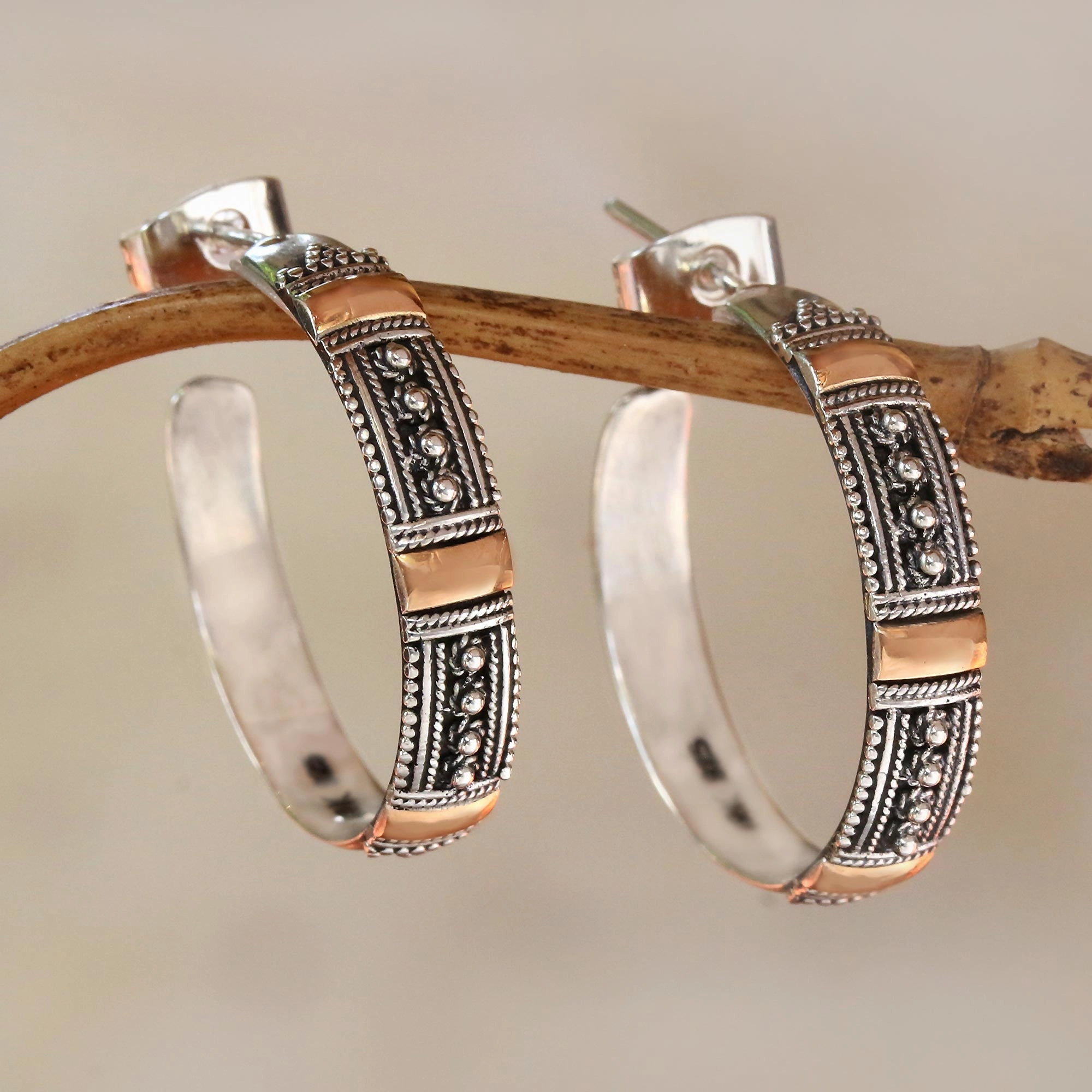 Nusa Dua Sunrise Sterling Sliver Earrings