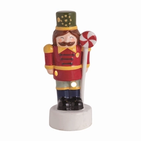 Nutcracker LED Light Up Sitter Decorative Mirror,Home Decor Mirror