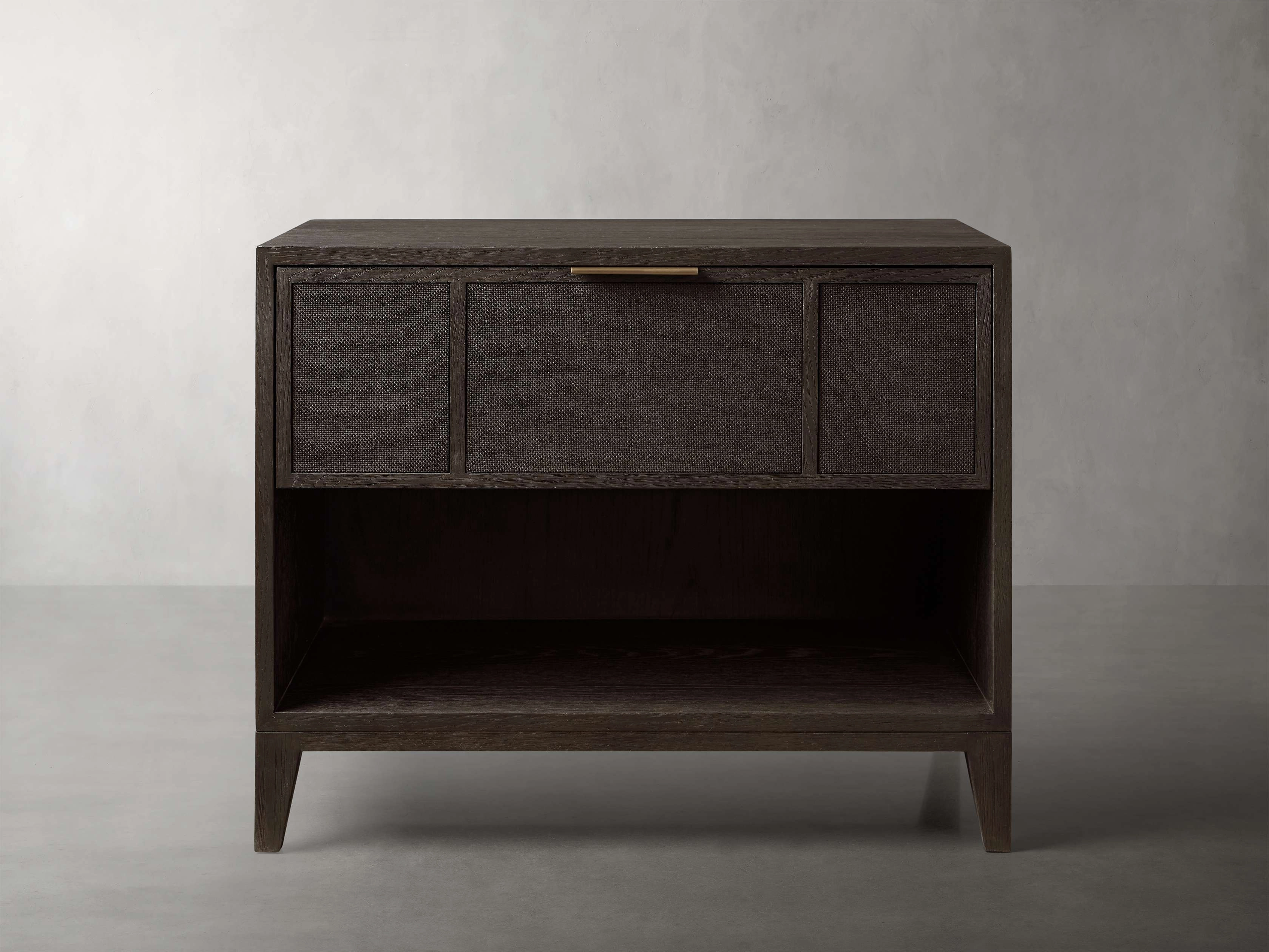 Olina Open Nightstand Nightstands,modern bedside table