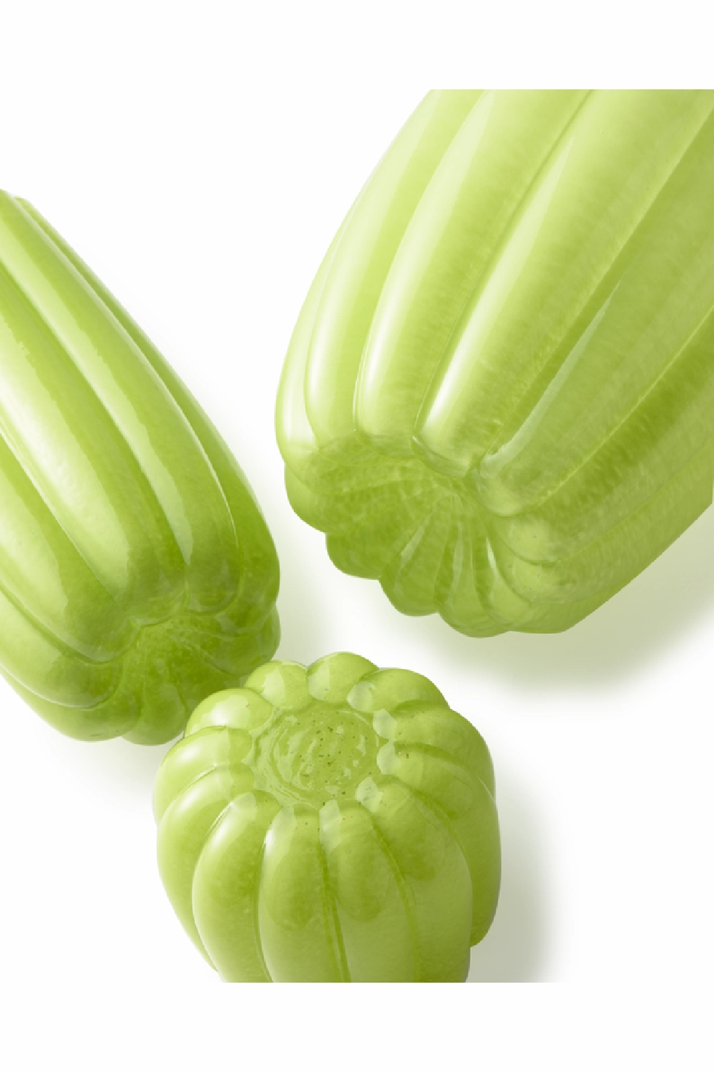 Olive Green Glass Vase M | Pols Potten Melon