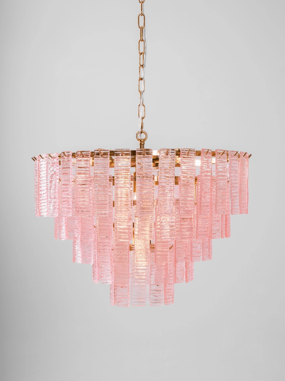 Opalora Pink Murano Chandelier