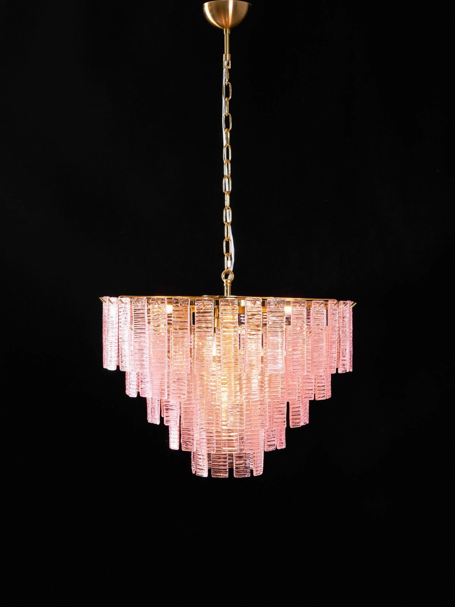 Opalora Pink Murano Chandelier