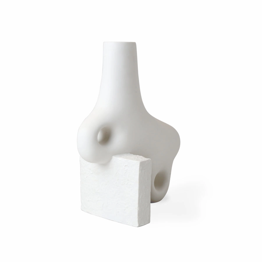 Organic-Shaped Porcelain Vase L | Jonathan Adler Paradox