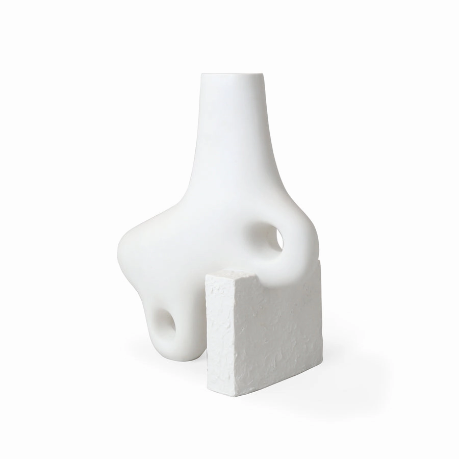 Organic-Shaped Porcelain Vase L | Jonathan Adler Paradox