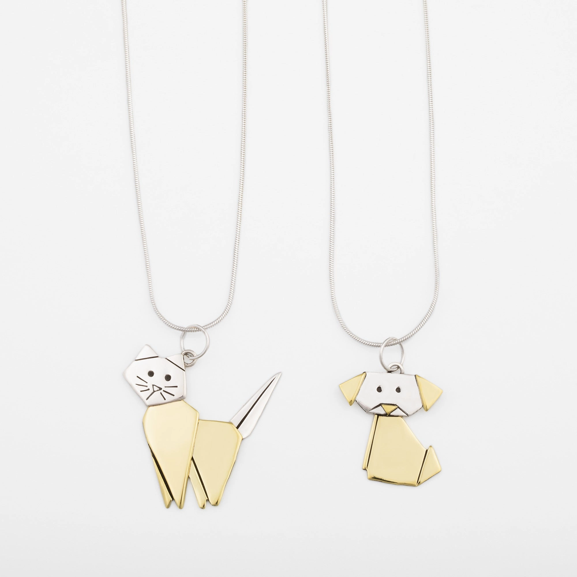 Origami Pet Necklace