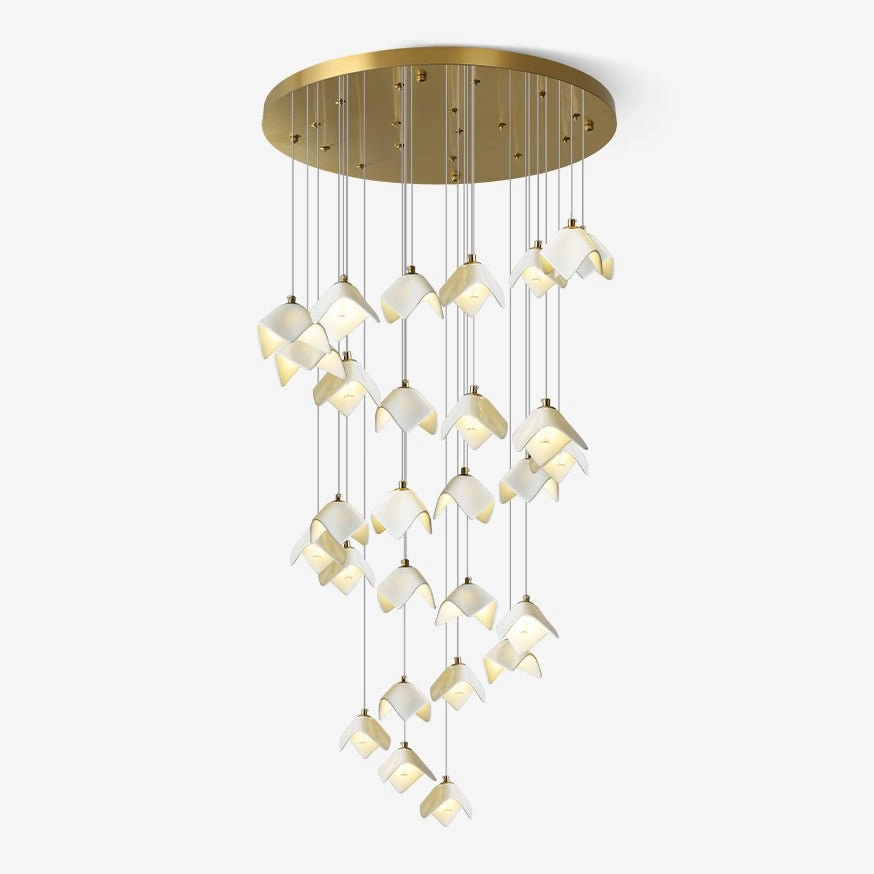 Orlani Cascade Stairs Chandelier chandelier,ceiling light,decorative lighting