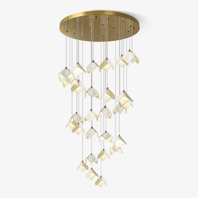 Orlani Cascade Stairs Chandelier chandelier,ceiling light,decorative lighting