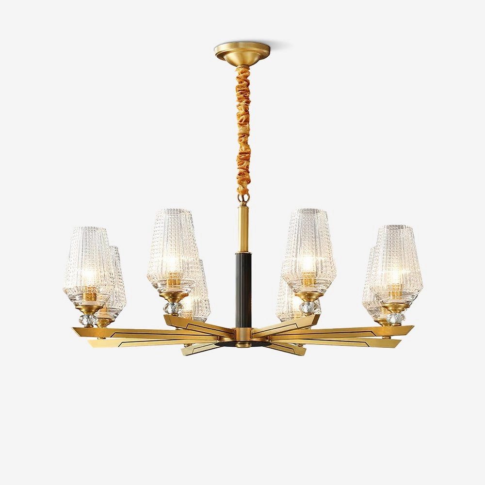 Orrefors Brass Chandelier chandelier,ceiling light,decorative lighting