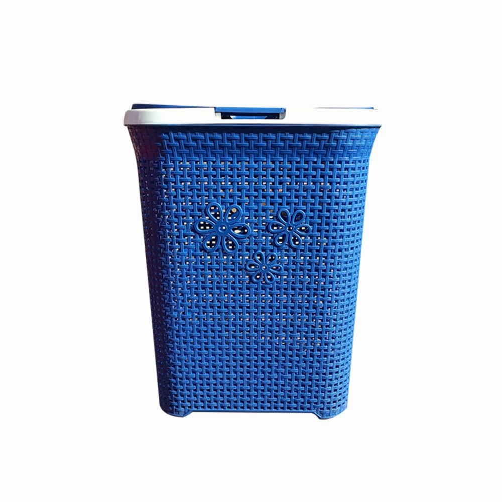 Otima 50L Daisy Plastic Laundry Linen Basket