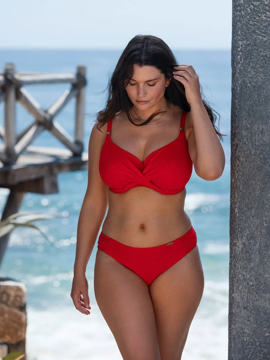 Ottawa Full Cup Bikini Top - Radiant Red