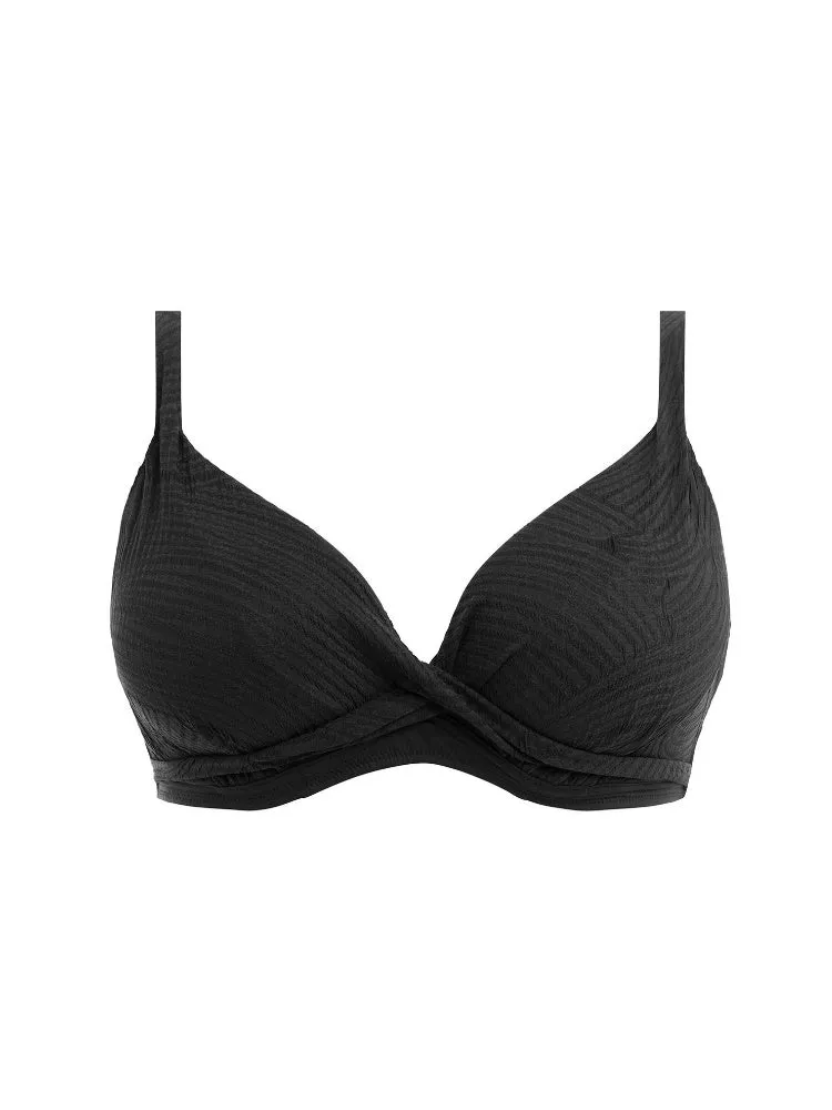 Ottawa Plunge Bikini Top - Black