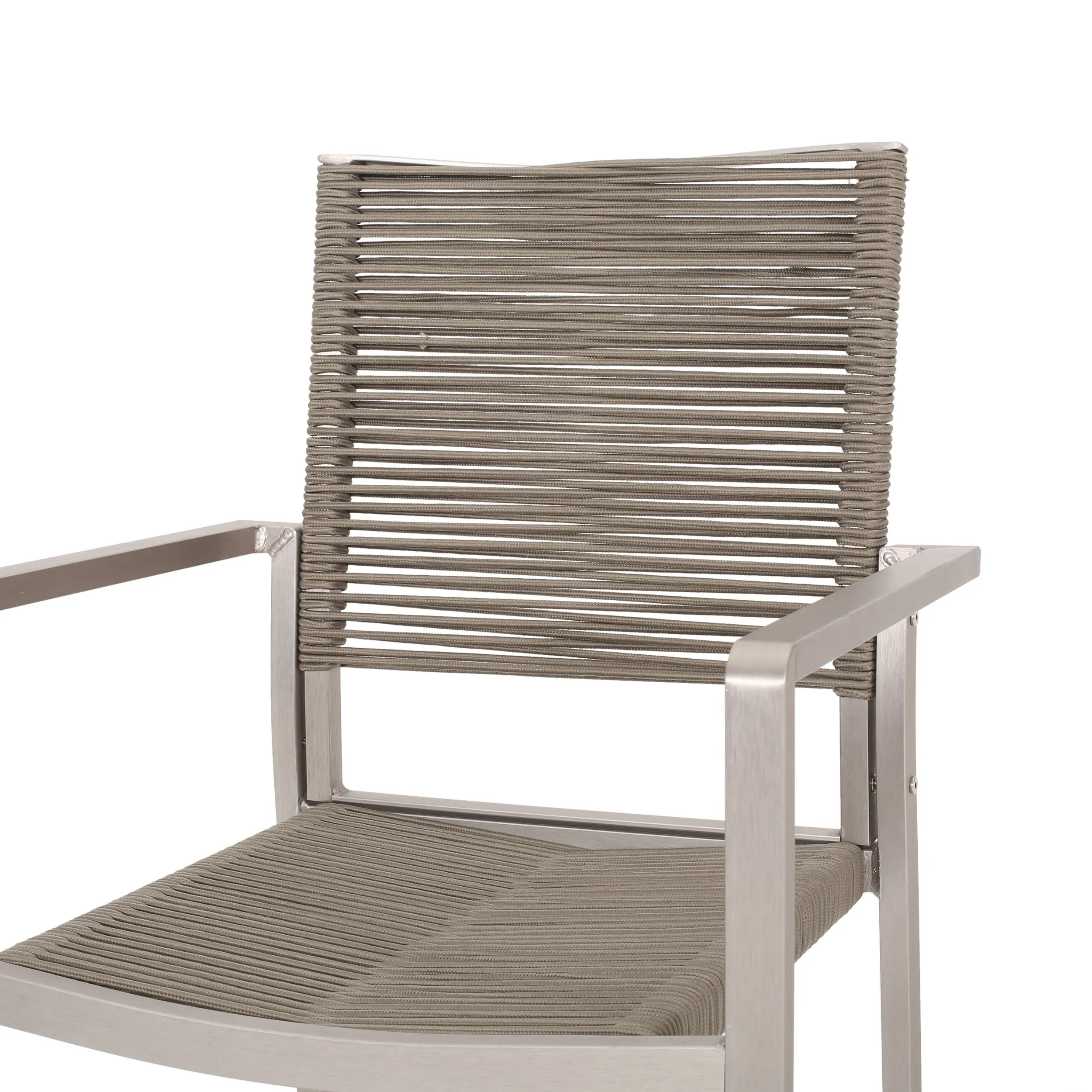 Outdoor 6 Piece Aluminum Dining Set - NH737313