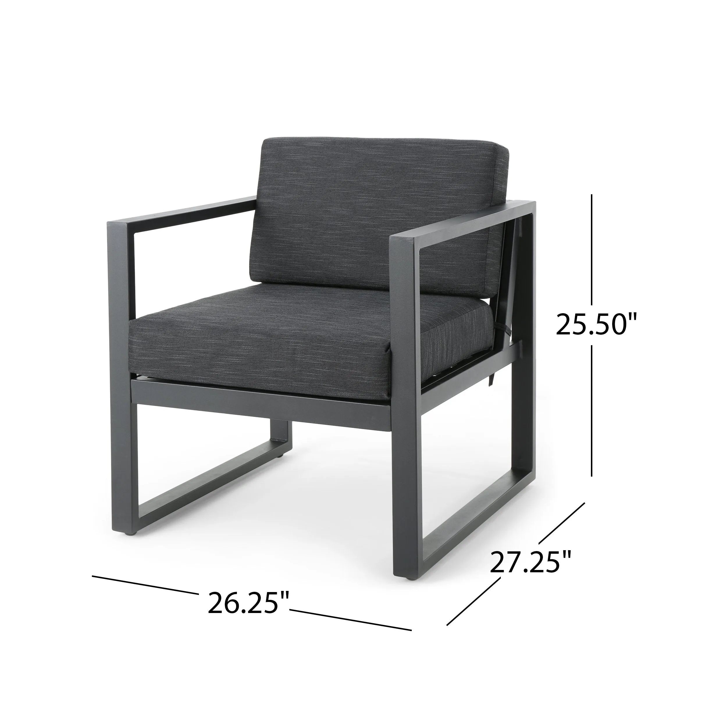 Outdoor 9 Seater Aluminum Sectional Sofa Set with Mesh Chaise Lounges - NH019503