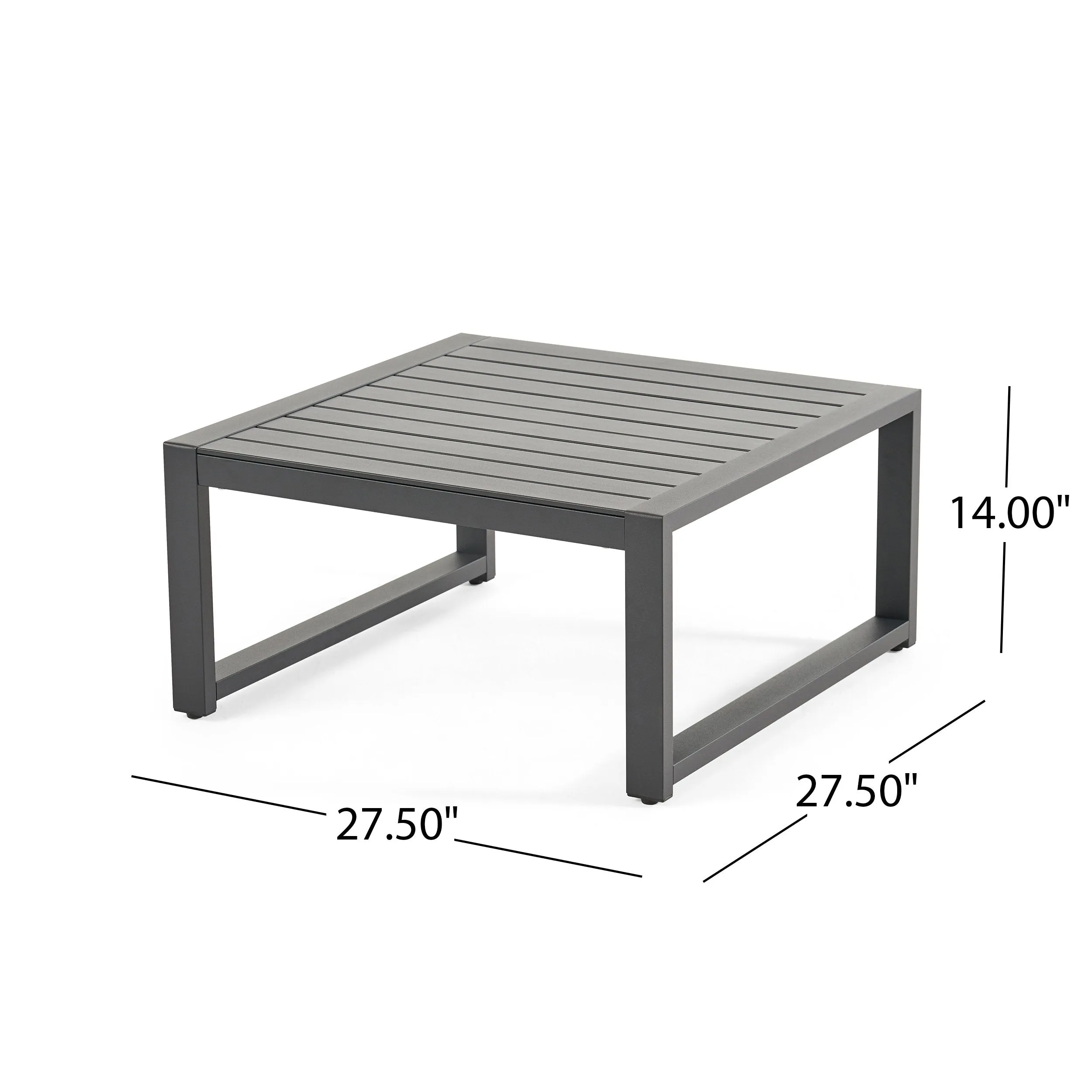 Outdoor 9 Seater Aluminum Sectional Sofa Set with Mesh Chaise Lounges - NH019503