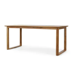 Outdoor Acacia Wood Dining Table - NH116513 patio chairs, outdoor seating