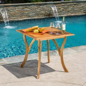 Outdoor Acacia Wood Square Dining Table - NH391892 patio chairs, outdoor seating