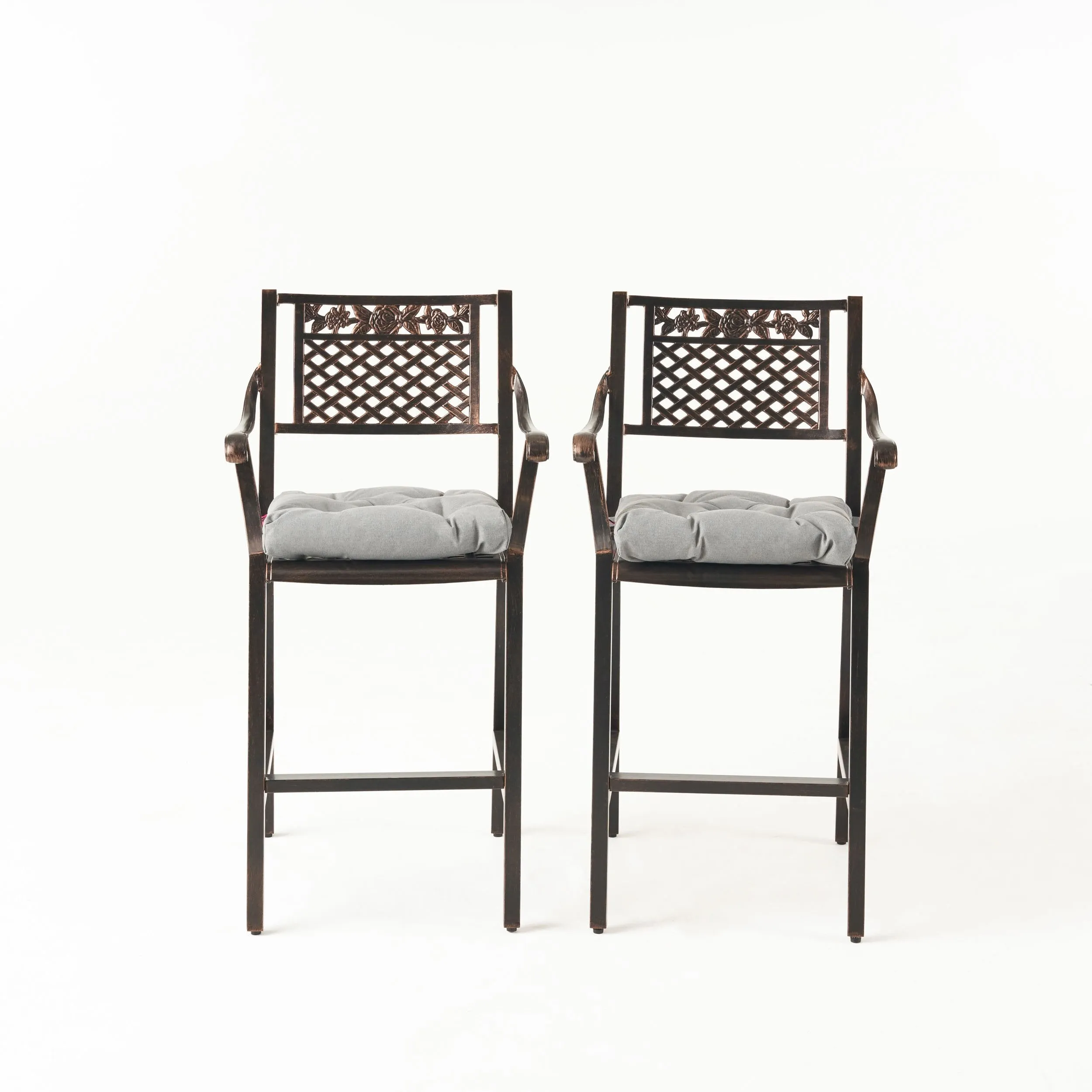 Outdoor Barstool with Cushion (Set of 2) - NH131013