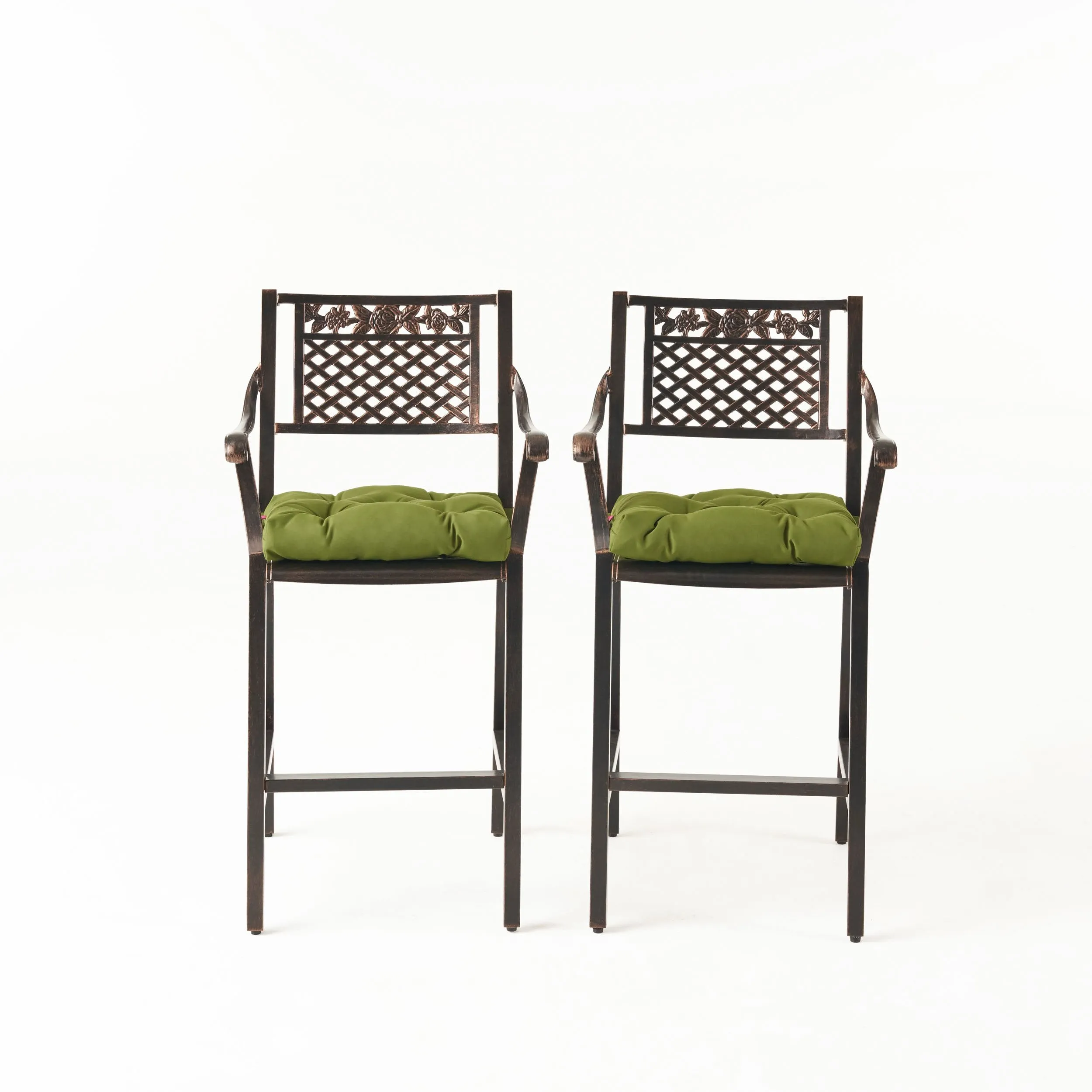 Outdoor Barstool with Cushion (Set of 2) - NH131013