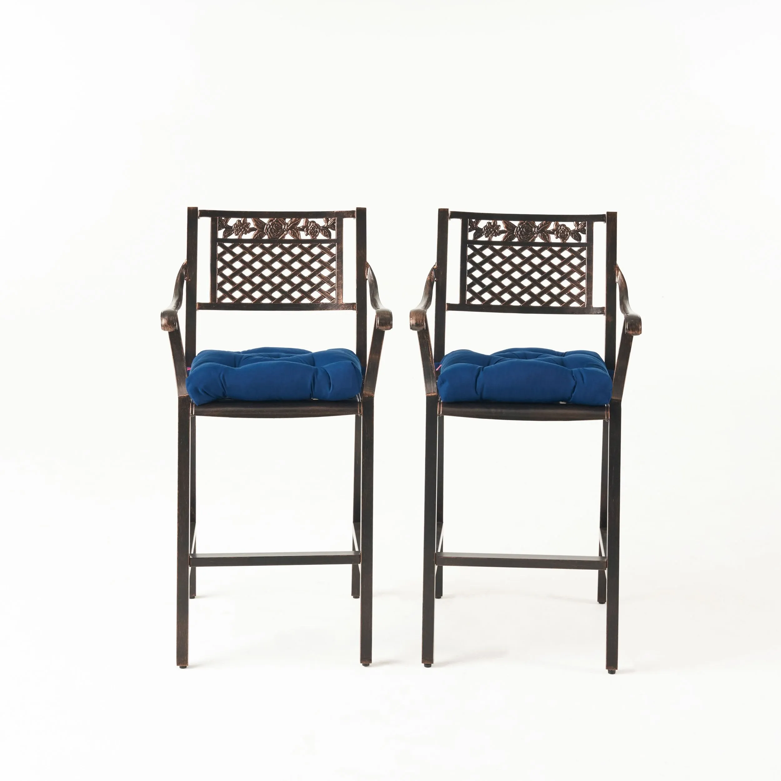 Outdoor Barstool with Cushion (Set of 2) - NH131013