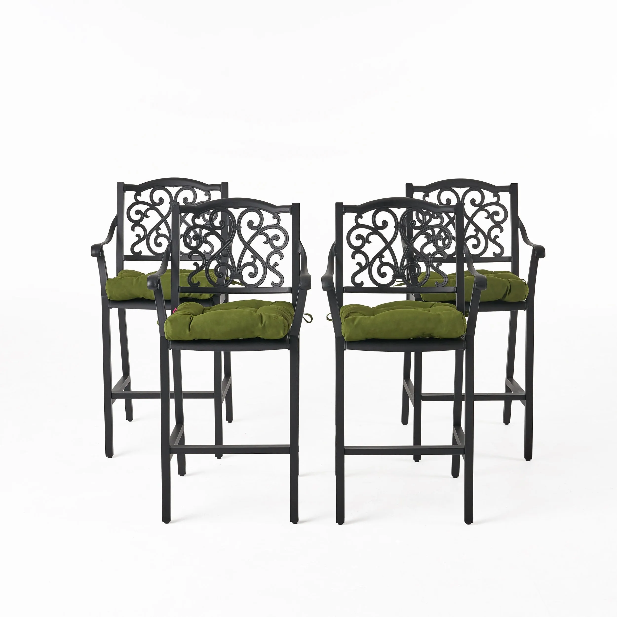 Outdoor Barstool with Cushion (Set of 4) - NH091013